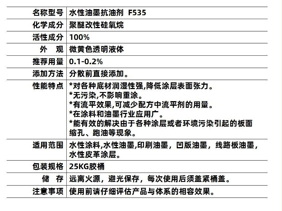 油墨535